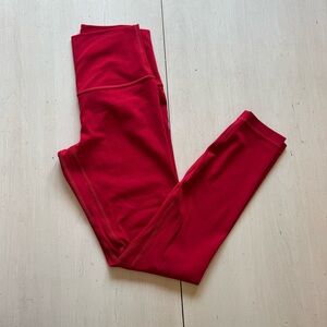 Lululemon Align Pant 25” in Red Size 4